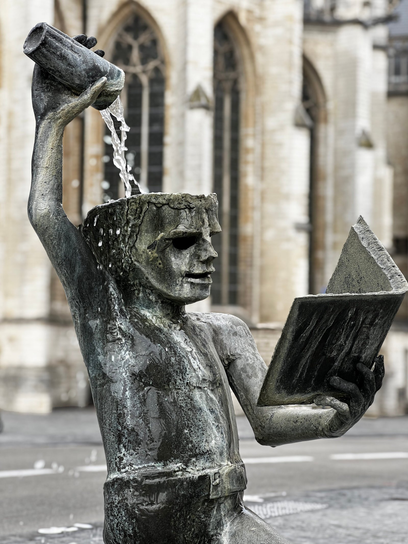 Fonske standbeeld Leuven
